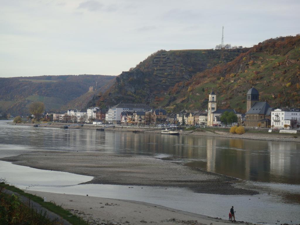 Panorama-Rheinblick St. Goar Leilighet Sankt Goar Rom bilde